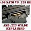 Image result for 223 vs 5.56 Nato