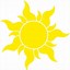 Image result for Blue Sun Clip Art