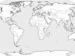 Image result for Blank World Map Quiz