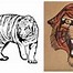 Image result for Drawn Tiger