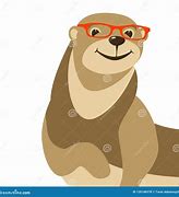 Image result for Otter with Glasses