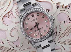 Image result for Pink Oyster Rolex Watch