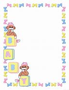 Image result for Vintage Baby Boy Border Clip Art