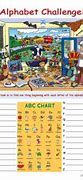 Image result for Alphabet Reading Challenge Template