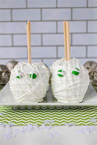 Image result for Halloween Candy Apples