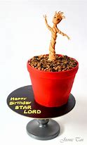 Image result for Baby Groot Birthday Cake