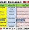 Image result for 50 Most Common Idioms