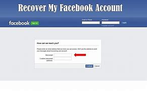 Image result for Facebook Identify Account Recovery