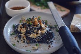 Image result for Japanese Squid Ink Pasta
