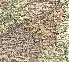 Image result for Map of Lehigh Valley