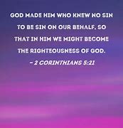 Image result for 2 Cor. 5:21