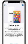 Image result for iPhone Data Transfer to New Phone Quick Start