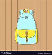 Image result for Hang Up Backpack Cartoon