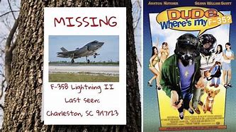 Image result for F-35 Missing Meme Lost Dog