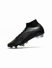Image result for All-Black Soccer Cleats