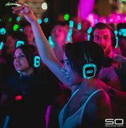 Image result for Silent Disco Headphones Party