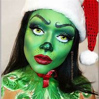 Image result for Halloween Christmas Makeup