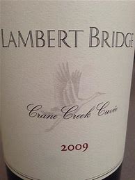 Image result for Lambert Bridge Crane Creek Cuvee
