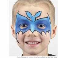 Image result for Easy Face Painting Bat