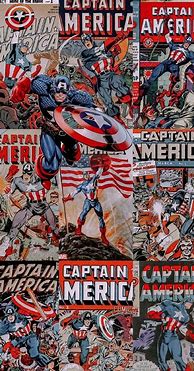 Image result for Captain America Aesthetic Wallpaper