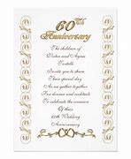 Image result for 60th Wedding Anniversary Poems for Parents