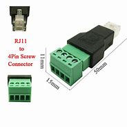 Image result for RJ11 4 Pin
