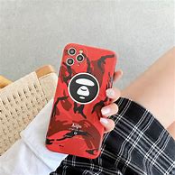 Image result for BAPE Phone Case iPhone SE Red