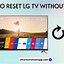 Image result for Factory Reset LG TV