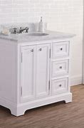 Image result for White Bathroom Vanity with Sink