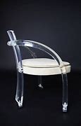 Image result for lucite chairs