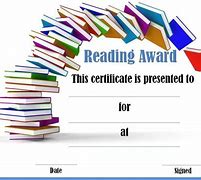 Image result for 40 Book Challenge Certificate