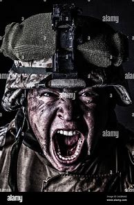 Image result for Soldier Yelling with an AK Meme