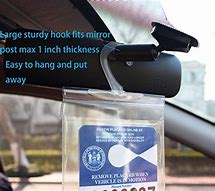 Image result for Plastic Cover for Handicap Parking Permit