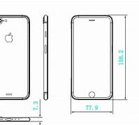 Image result for Dimensions of a iPhone 7 Plus Box