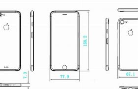 Image result for Dimensions of iPhone 7 Plus Size