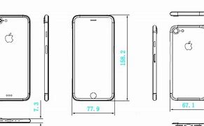 Image result for iPhone 7 Plus Size Dimensions