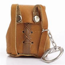 Image result for Leather Backpack Keychain