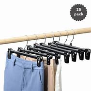 Image result for Black Plastic Skirt Hangers