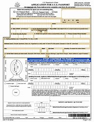 Image result for U.S. Passport Form DS-3053 Printable