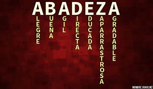 Image result for abadeza