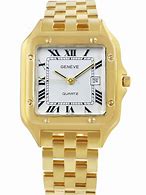 Image result for Watches Geneva 18K Solid Gold