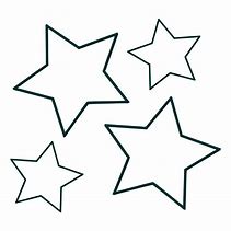 Image result for Star Shape Print Out
