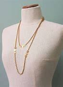 Image result for Gold Tone Chain Necklace
