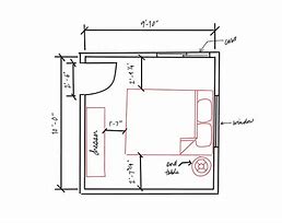 Image result for 8X10 Bedroom Size
