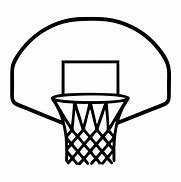 Image result for Vintage Basketball Hoop Clip Art