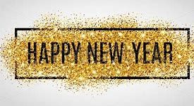 Image result for Happy New Year Banner Gold
