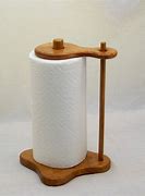 Image result for Wooden Paper Towel Holder