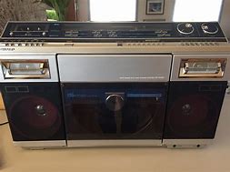 Image result for Sharp Boombox Record Player