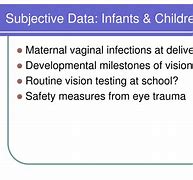 Image result for Subjective Data for Infants