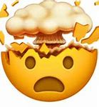 Image result for Brain Blown Emoji